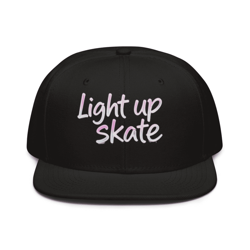 Snapback Hat light up skate 