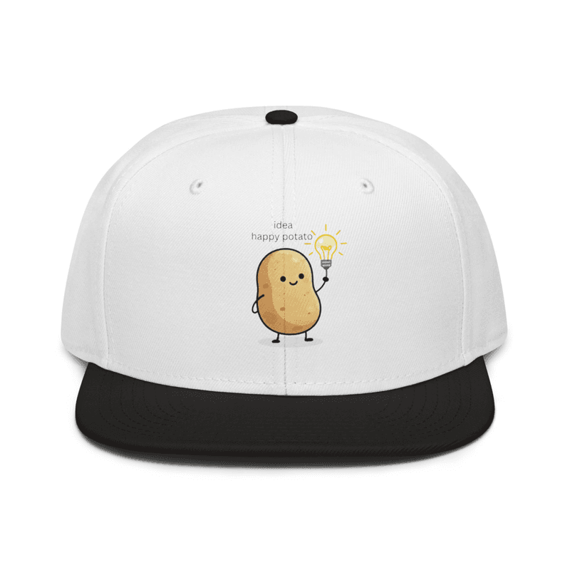 Snapback Hat happy potato