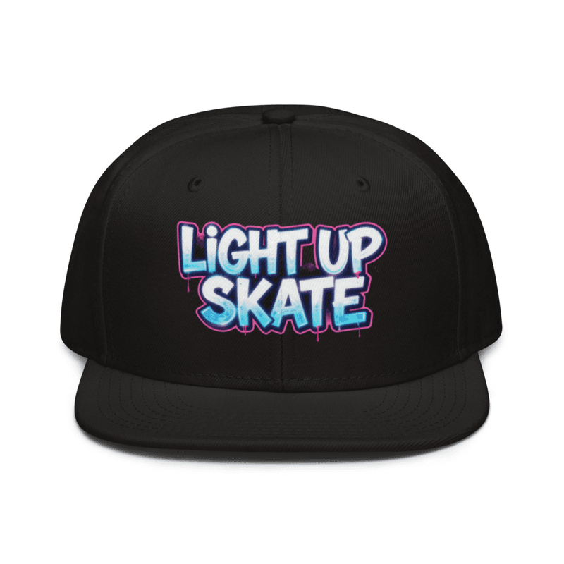  light up skate snapback hat