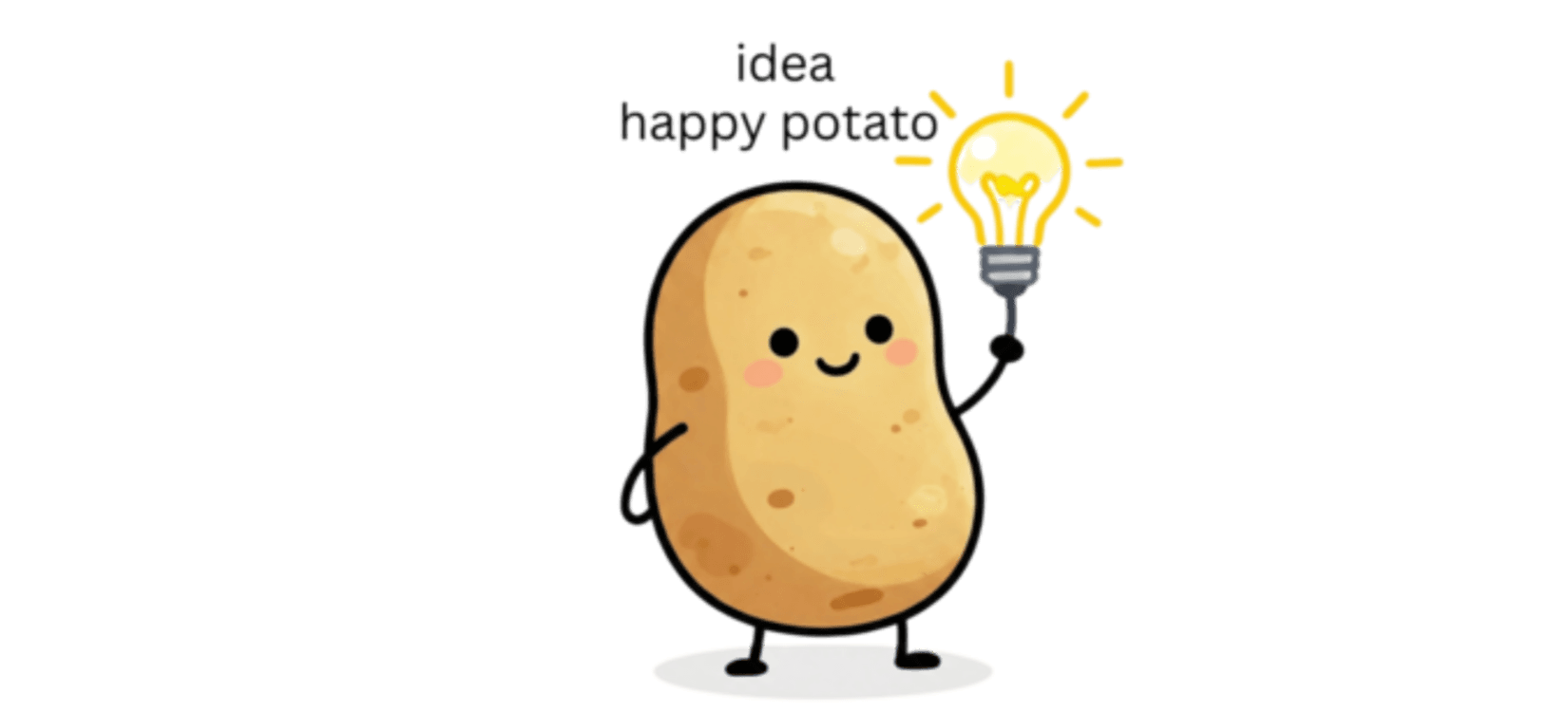 Snapback Hat happy potato